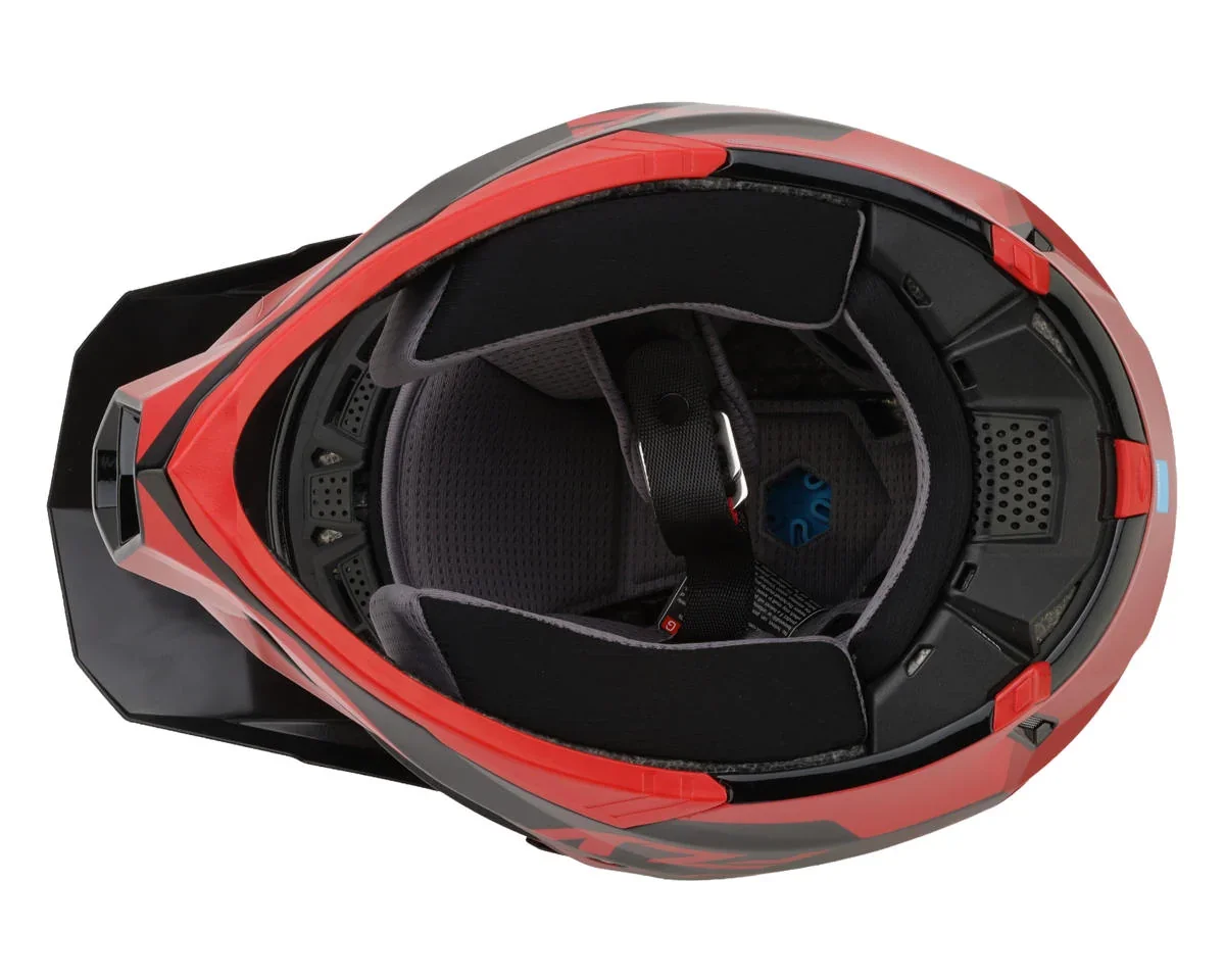 Fly Racing Formula CP Charge Helmet (Black/Red) (L) - view 4